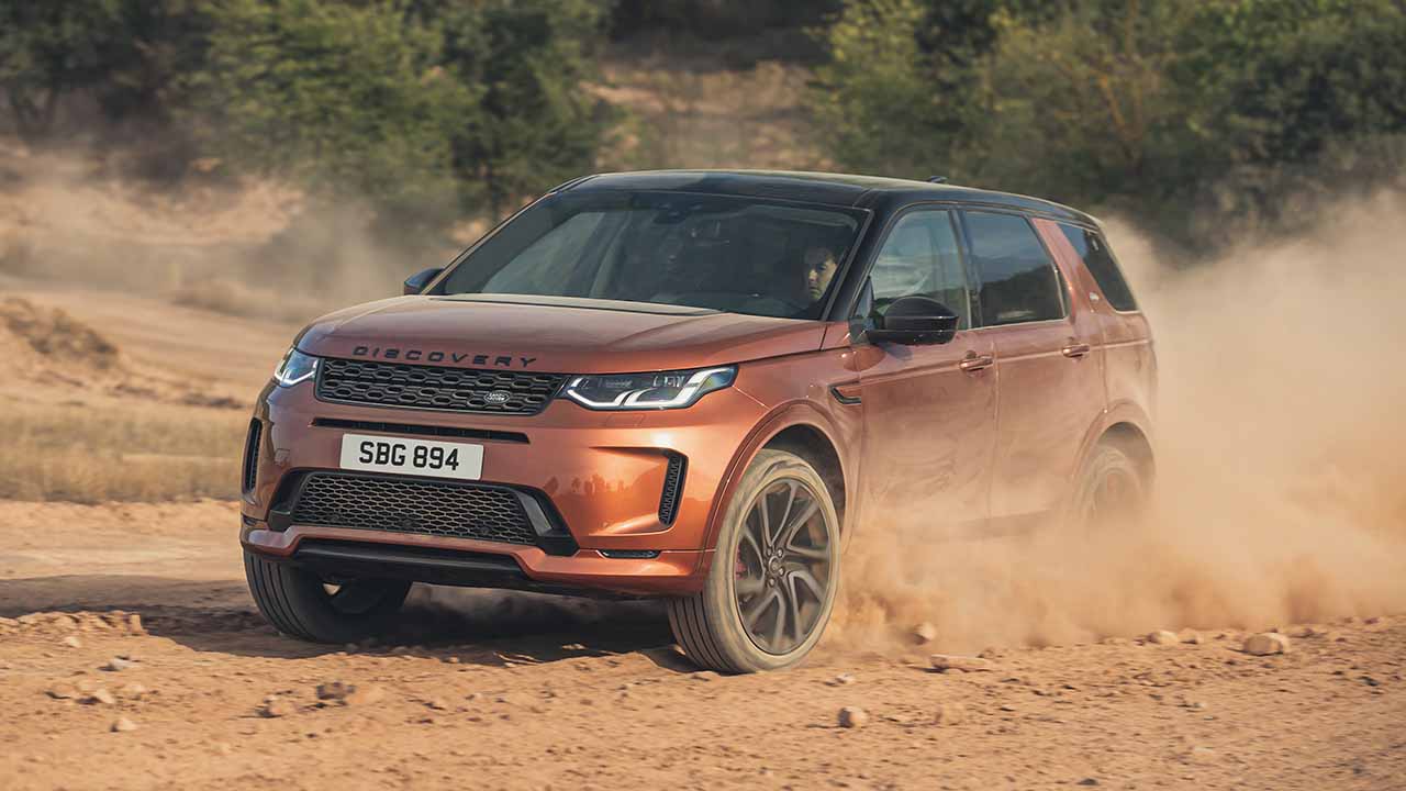 Bronze Land Rover Discovery Sport Off-Road