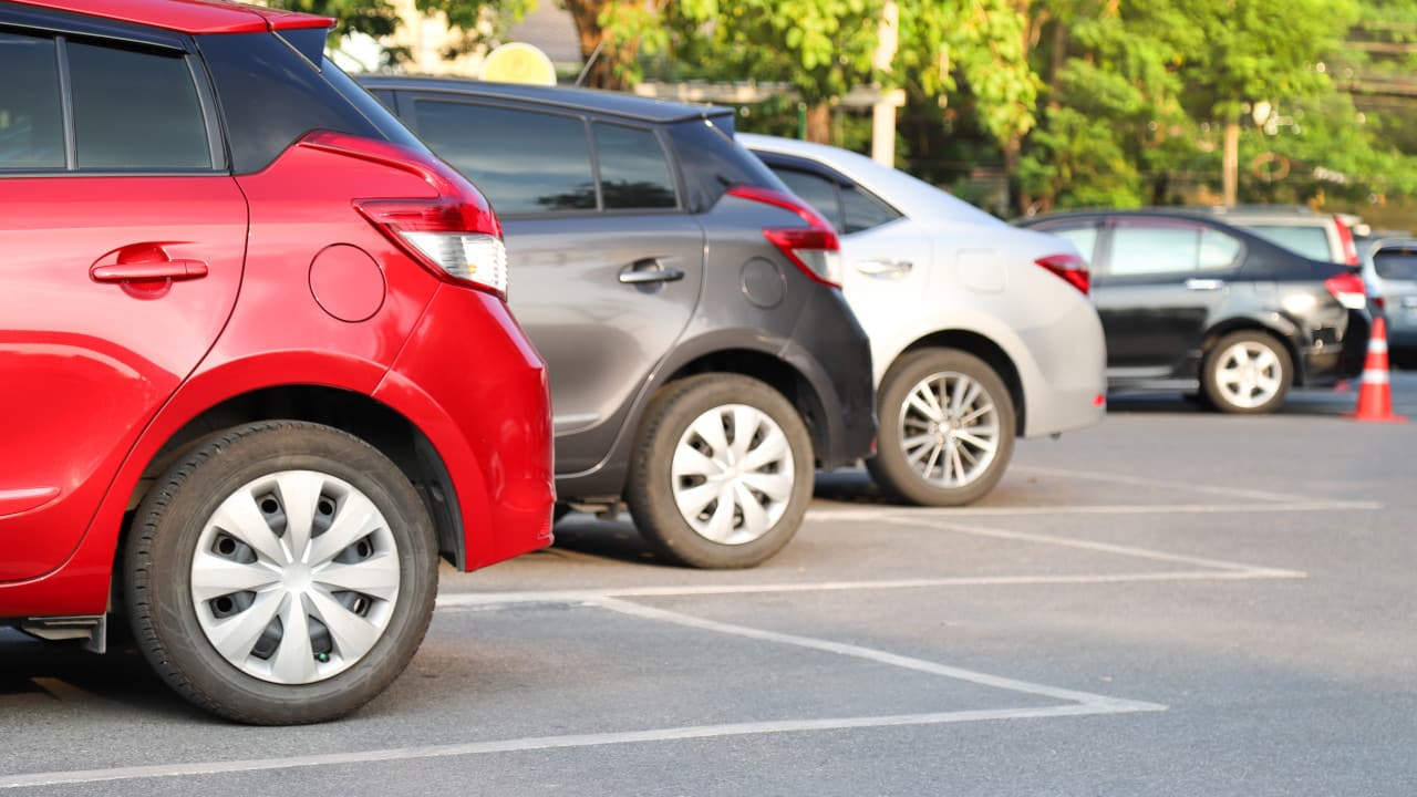 Car Parked in Bay