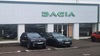 Dacia Edinburgh exterior with two vehicles in front of entrance