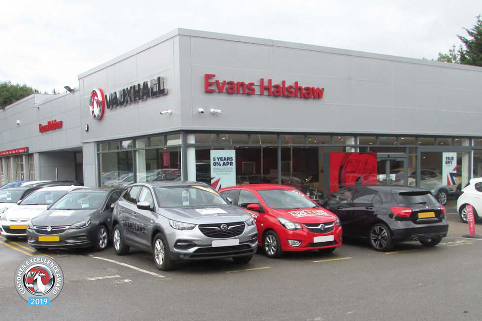 evans halshaw van sales